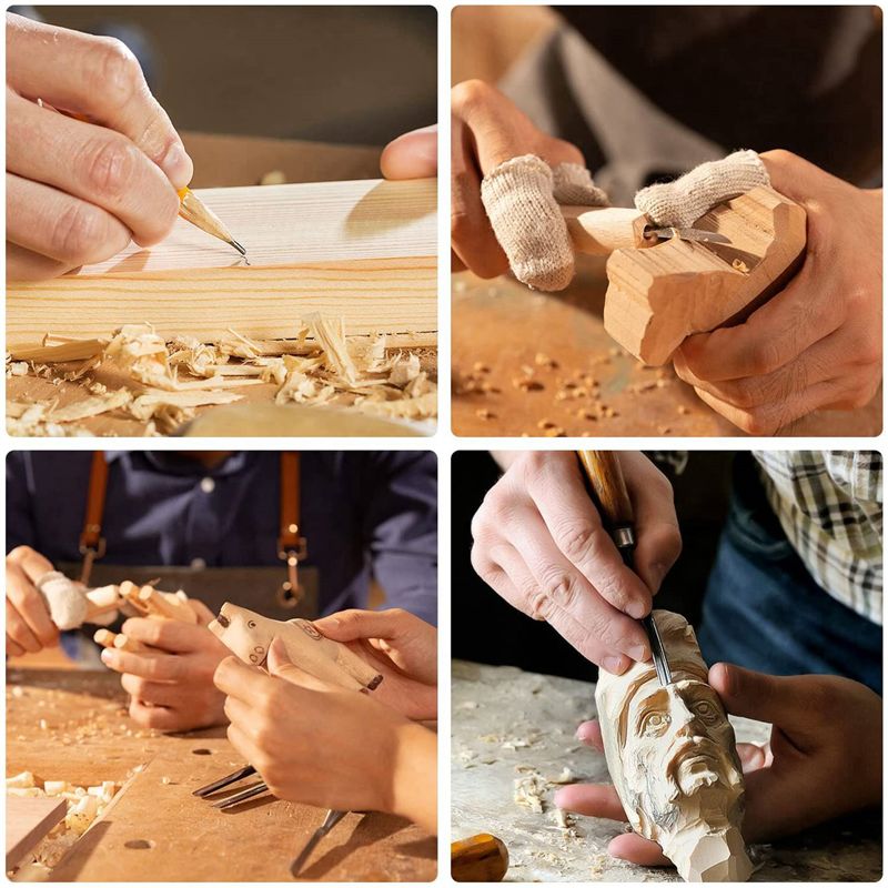 Woodworking Kits For Adults - Bloques de madera de tilo para