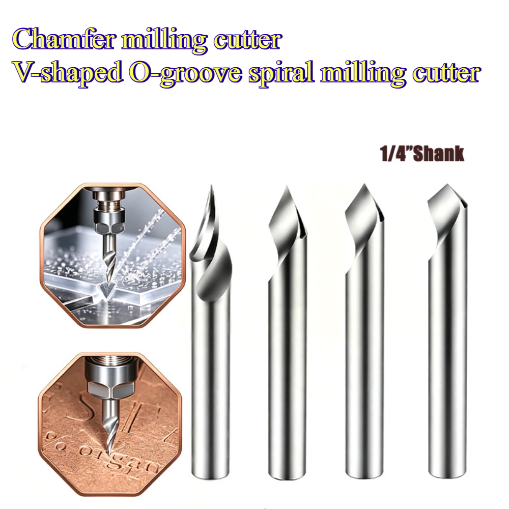 Router Bits For Woodworking - Fresa en espiral tipo V para