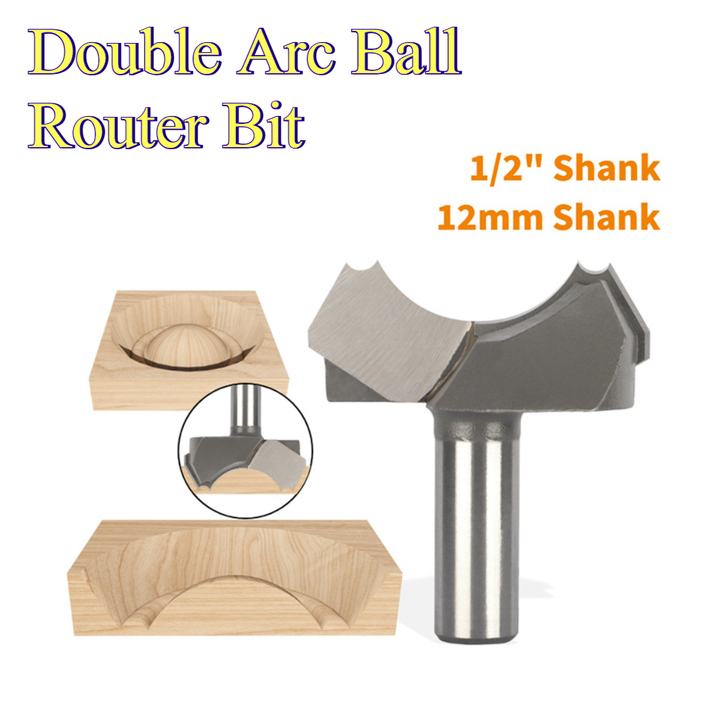 Router Bits For Woodworking - Fresa de doble arco para fresadora