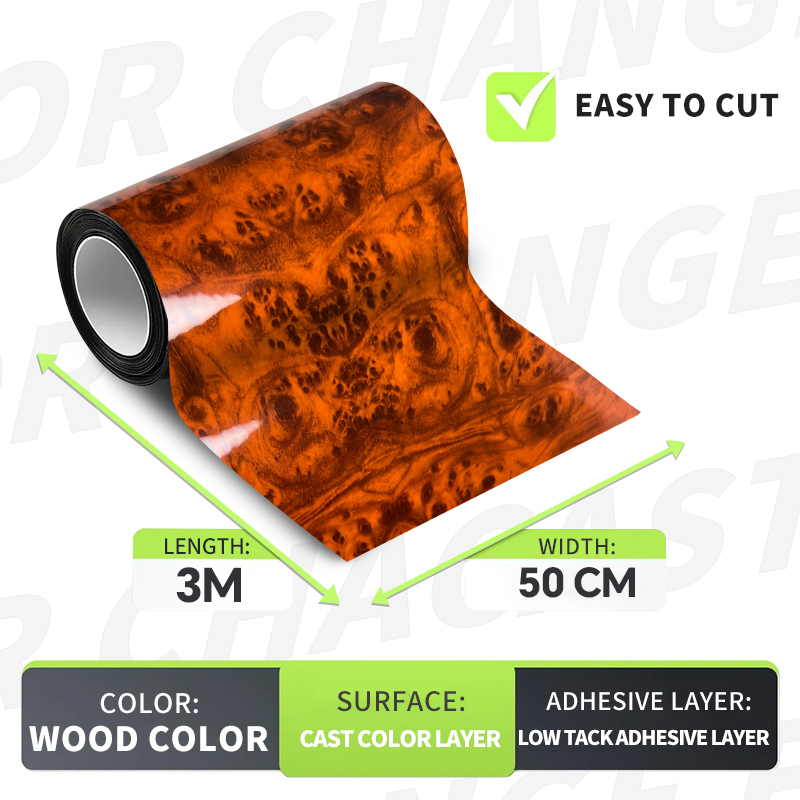 Woodworking Glue - Película autoadhesiva de vinilo de grano