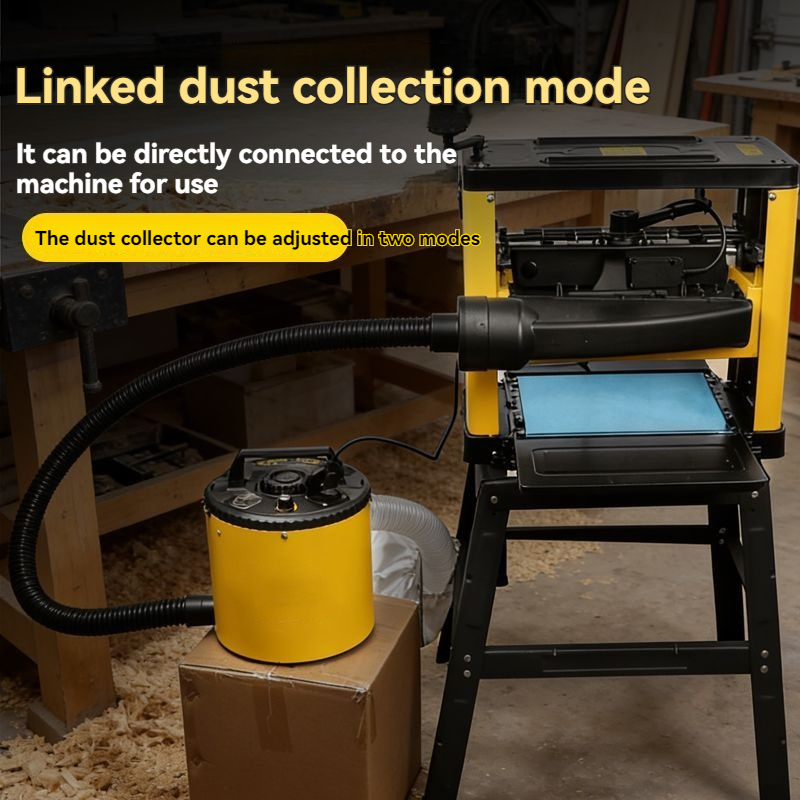 Vacuum Woodworking - Colector de Polvo de Doble Función,