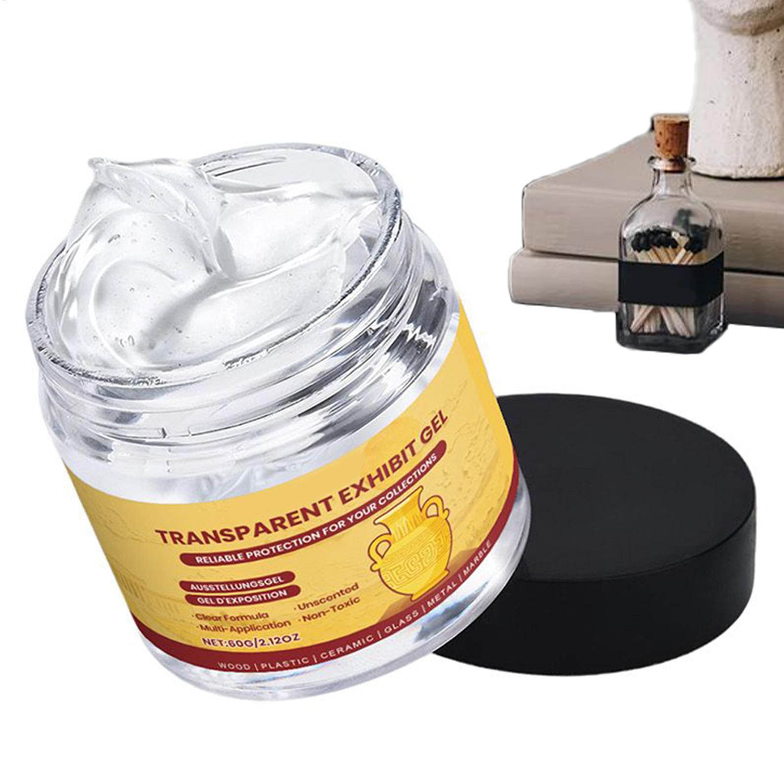 Woodworking Glue - Pegamento Transparente Removible Museum Gel 60g,