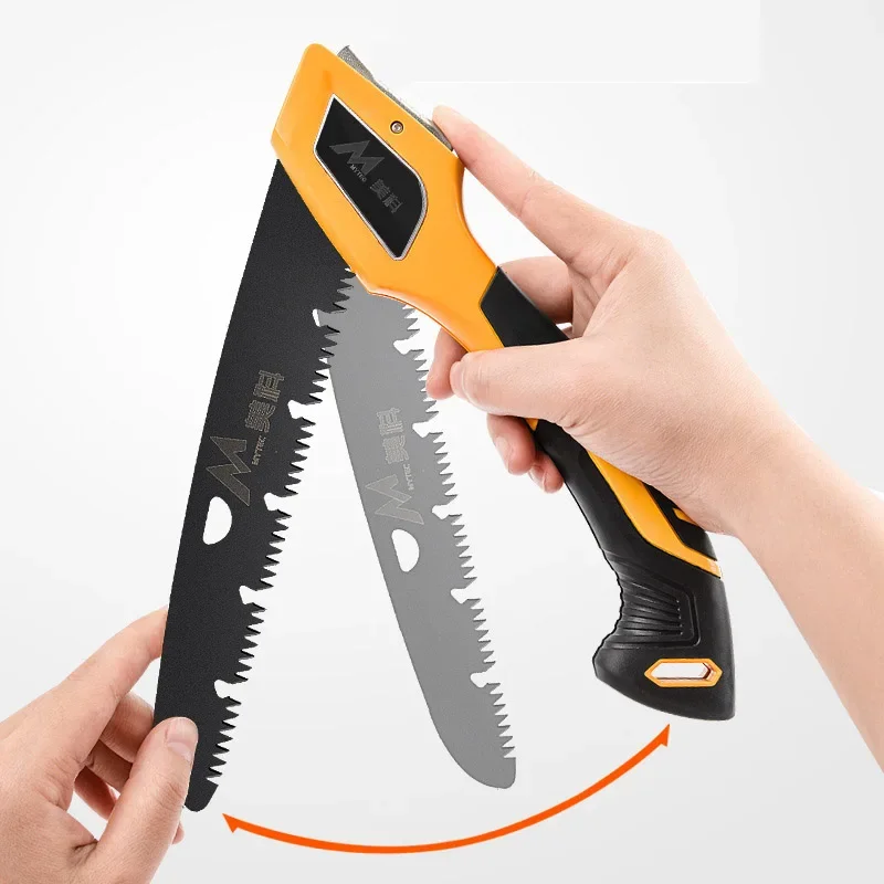Woodworking Japanese Tools - Sierra de mano plegable con dientes