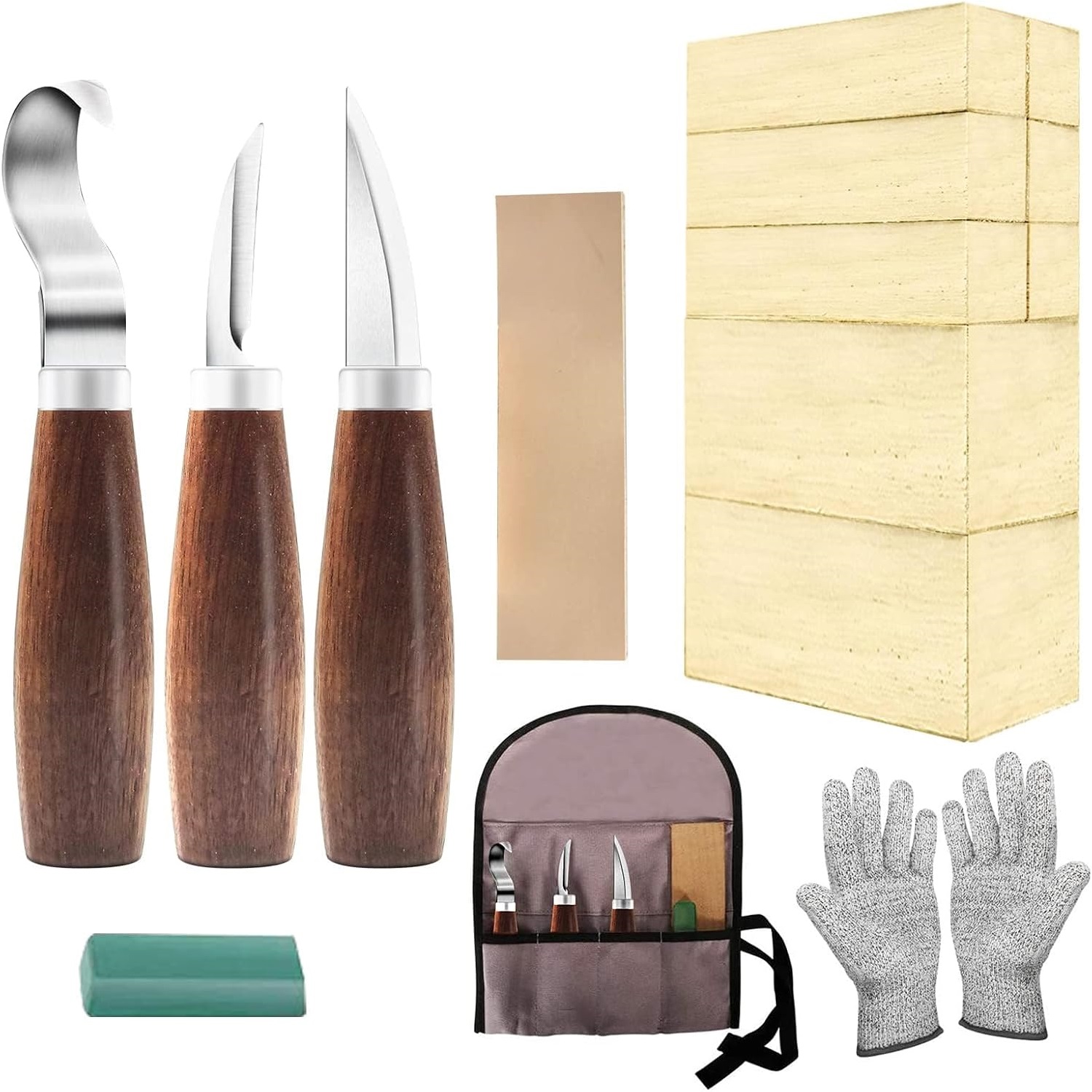 Woodworking Kits For Adults - Kit para principiantes de talla de