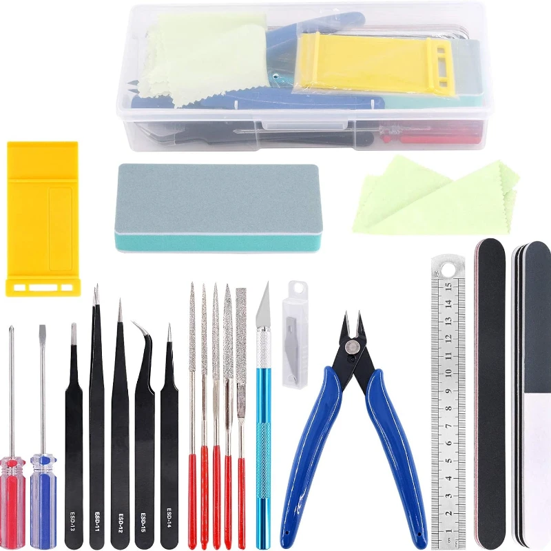 Woodworking Hobby Kits - 21 Uds. Herramientas básicas de modelado,