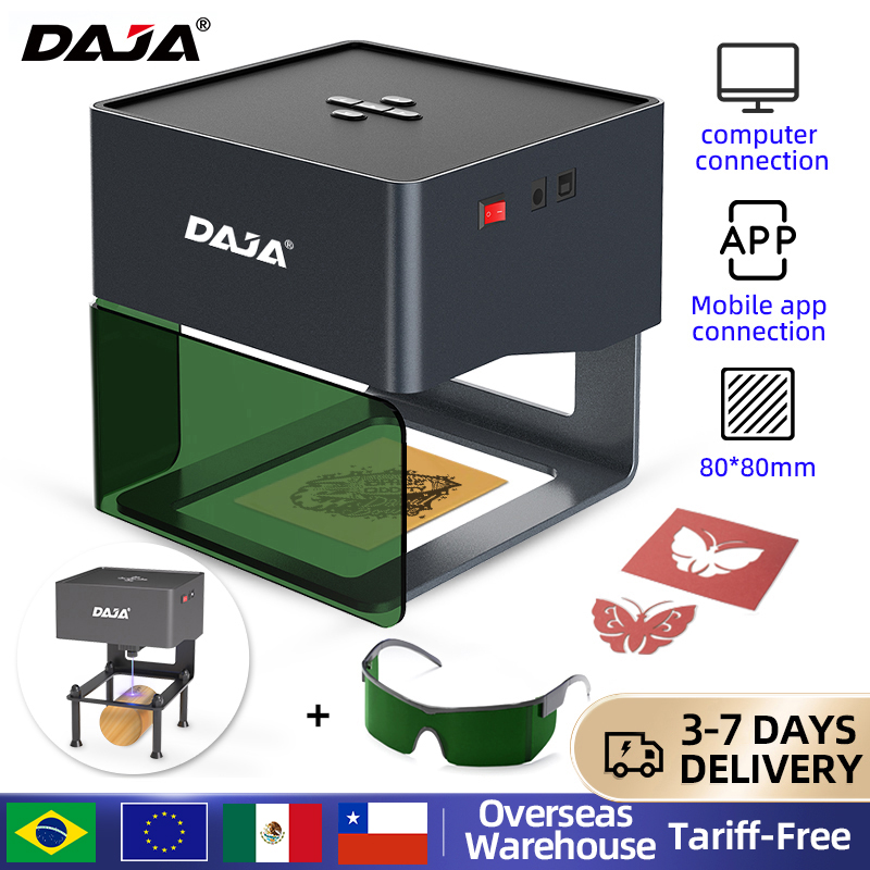 Woodworking Logos - DAJA DJ6 Mini grabador láser portátil