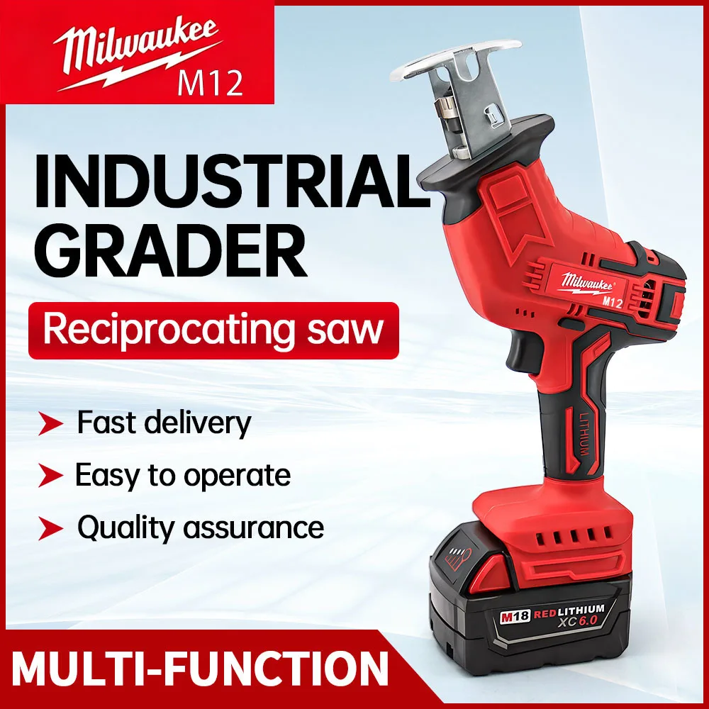 Milwaukee Drill Sawzall - Sierra Recíproca Inalámbrica Milwaukee M12 18V