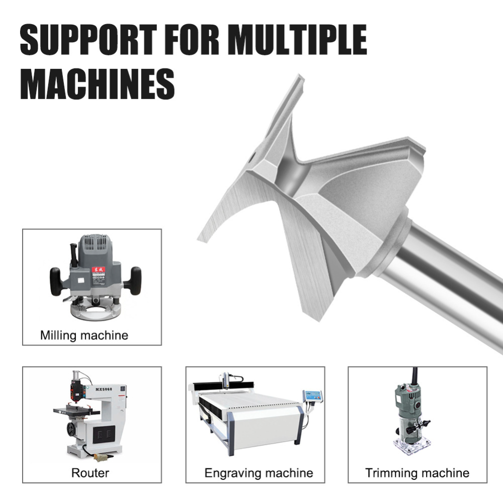 Broca de fresado de 1/2 pulgad - Router Bits For Woodworking reseña y precio