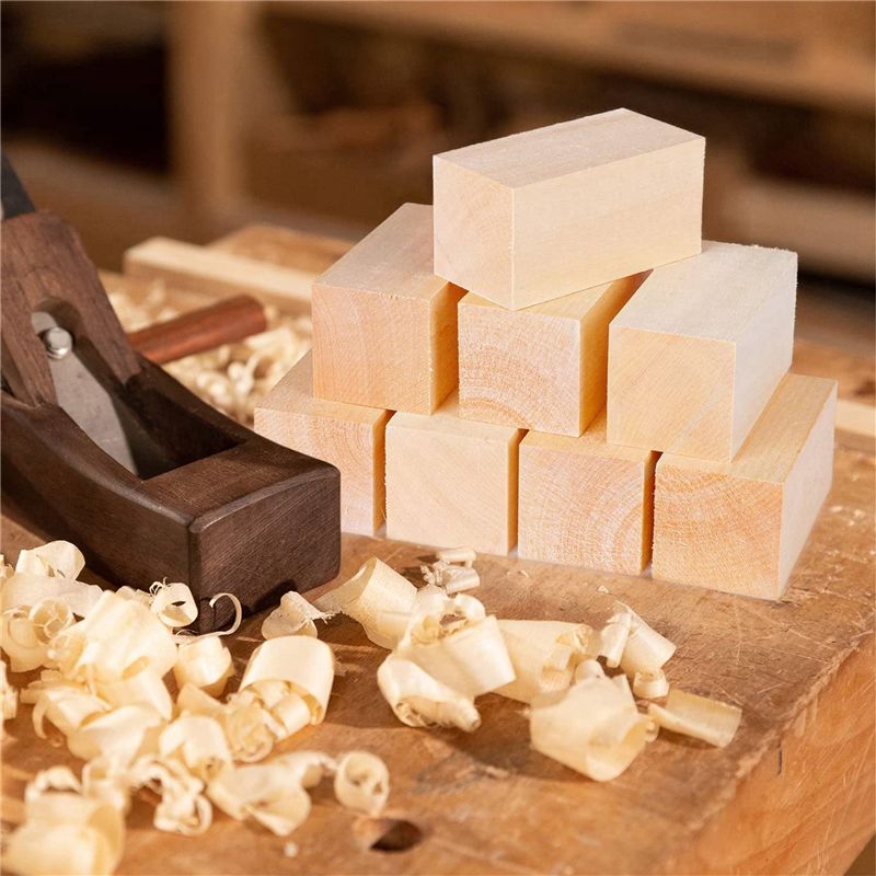 Bloques de madera de tilo para - Woodworking Kits For Adults reseña y precio