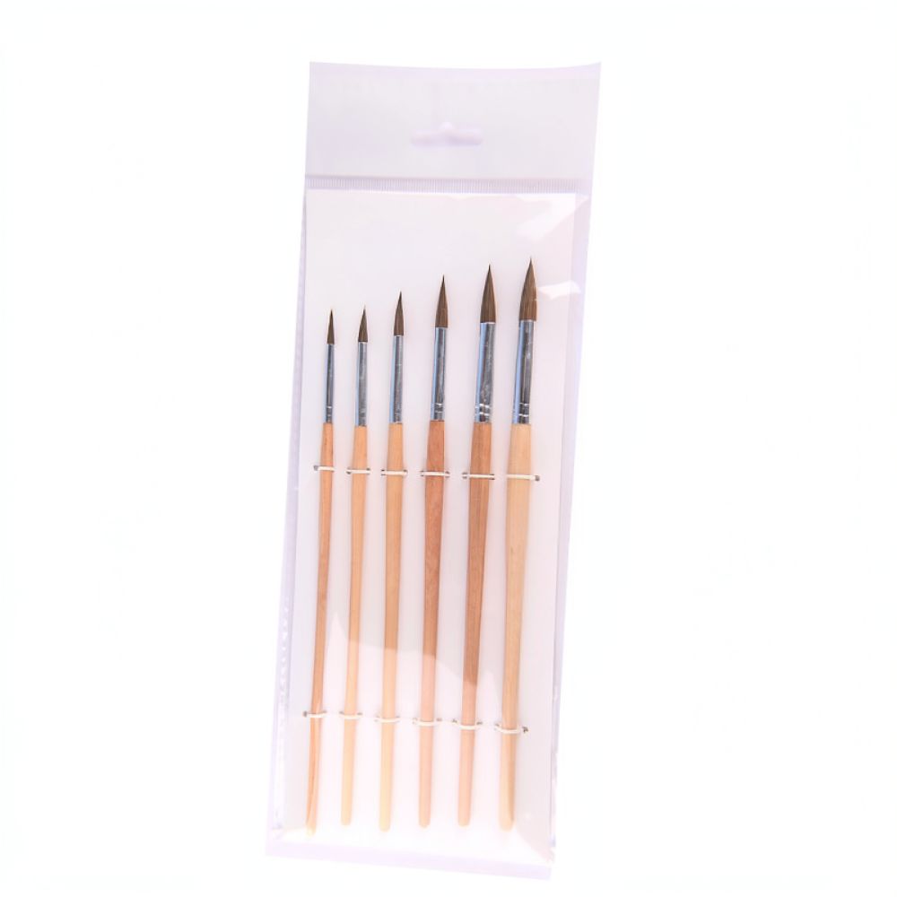 Juego de pinceles de pelo de l - Woodworking Hobby Kits reseña y precio