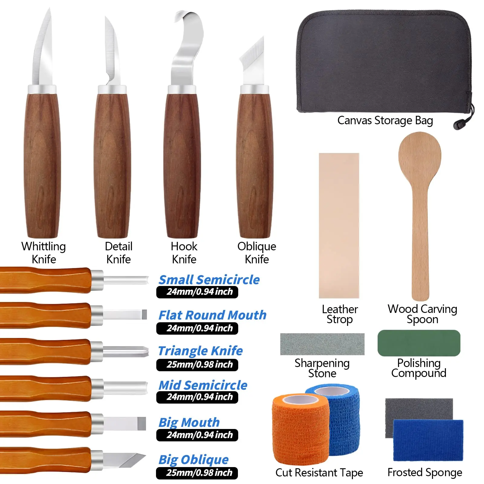 Kit de herramientas para talla - Woodworking Kits For Adults reseña y precio