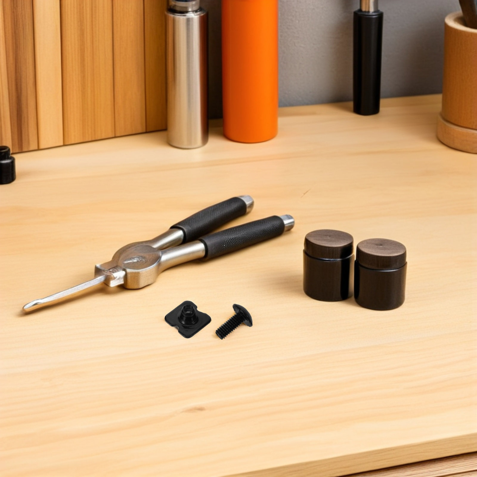 1 juego de tornillos de acero  - Woodworking Kits For Adults reseña y precio