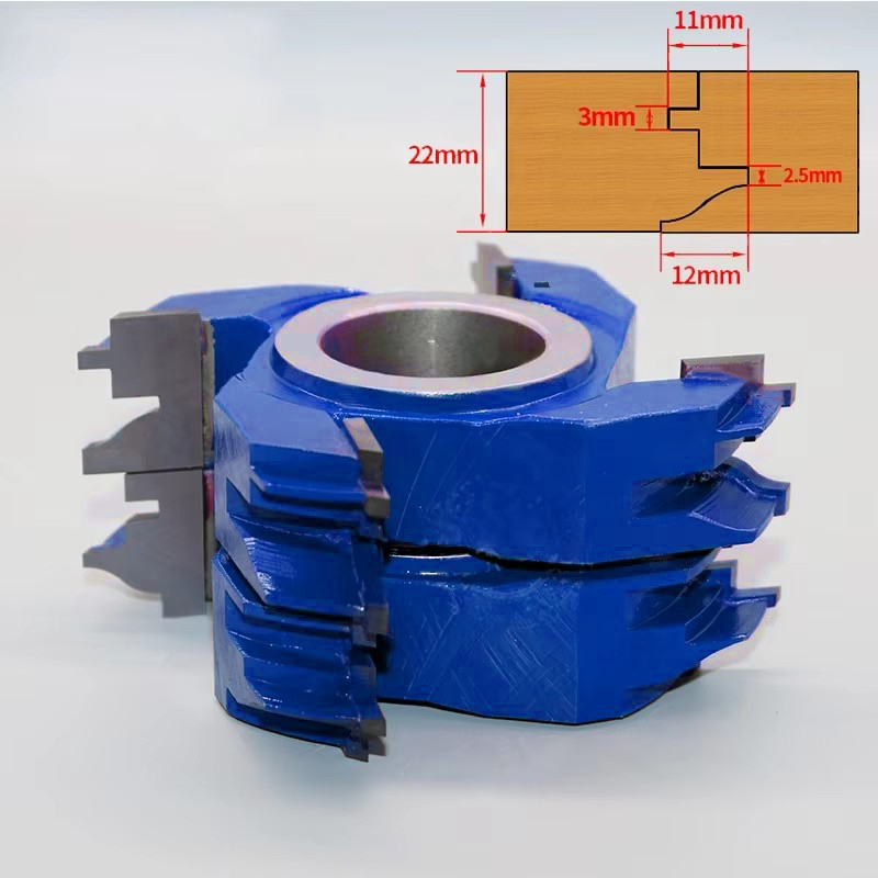 Cabezal cortador de perfil de  - Woodworking Machine reseña y precio