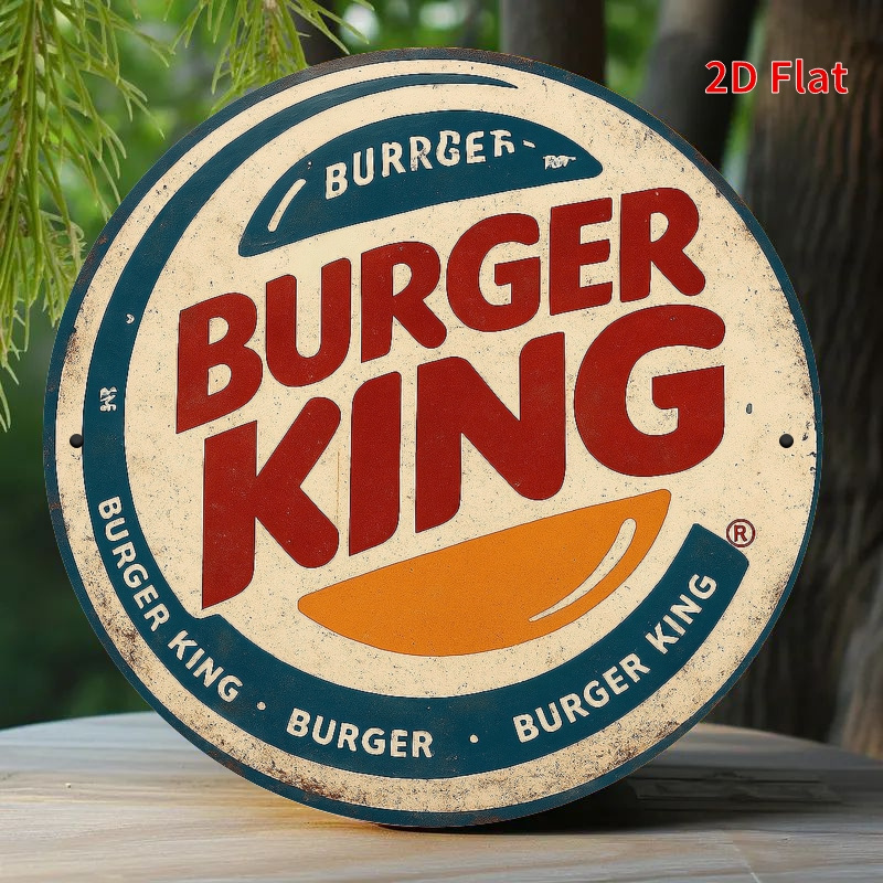 Burger King Logotipo de madera - Woodworking Logos reseña y precio