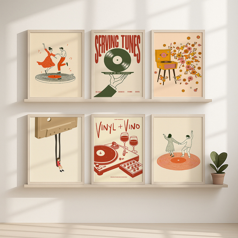 Póster de Lona Vintage con Dis - Turning Gouge Set reseña y precio
