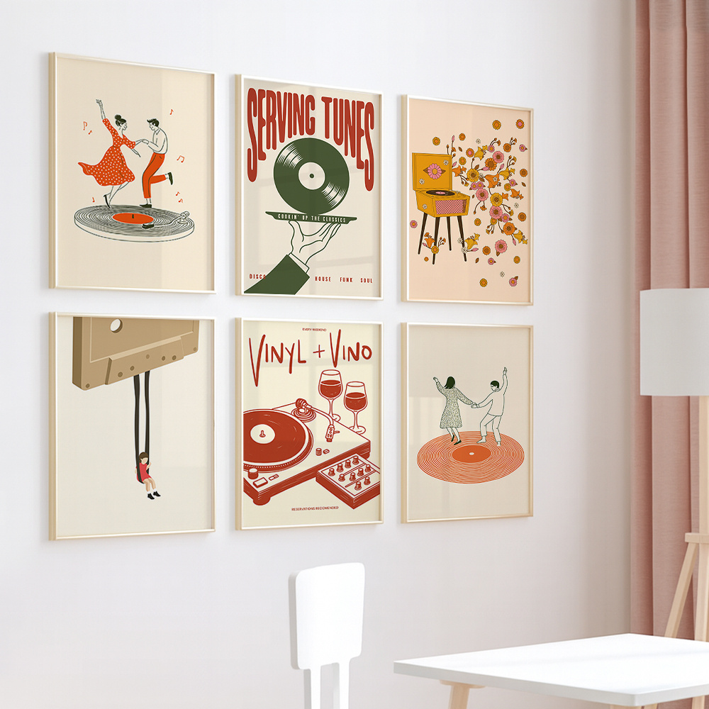 Póster de Lona Vintage con Dis - Turning Gouge Set reseña y precio