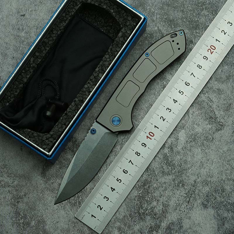 Nuevo cuchillo plegable azul c - Woodworking Logos reseña y precio