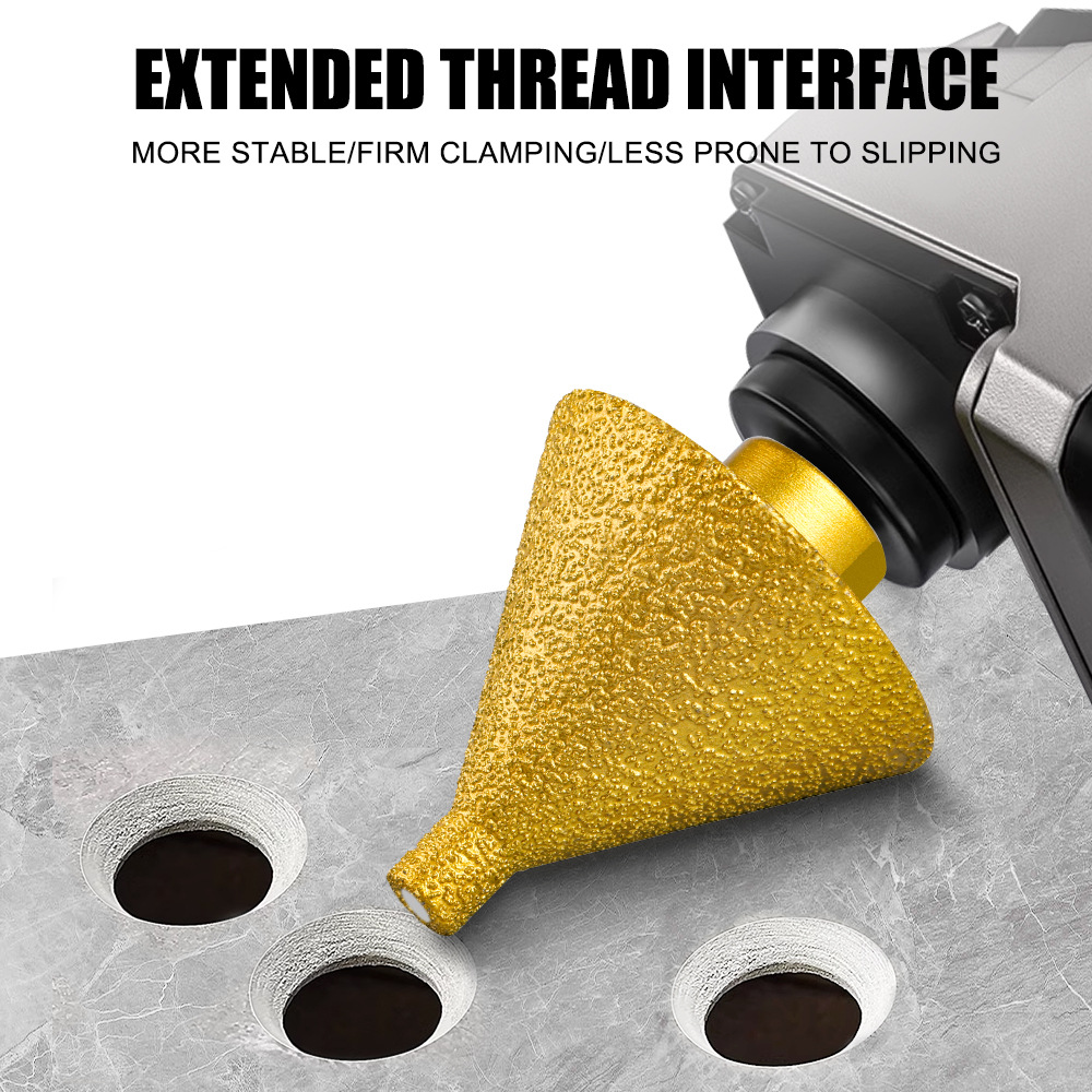 Broca de biselado de diamante  - Vacuum Woodworking reseña y precio