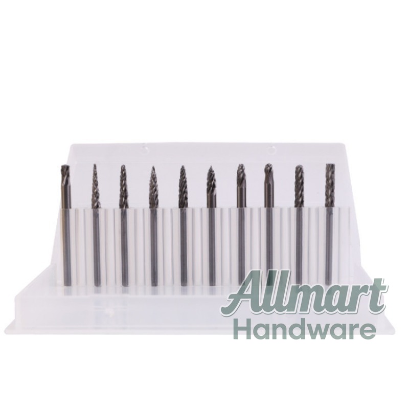 Juego de 10 Fresas Rotatorias  - Router Bits For Woodworking reseña y precio