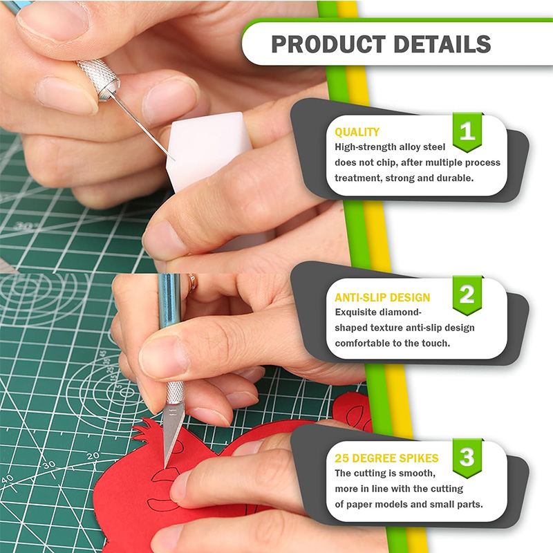 Juego de cuchillos artesanales - Woodworking Hobby Kits reseña y precio
