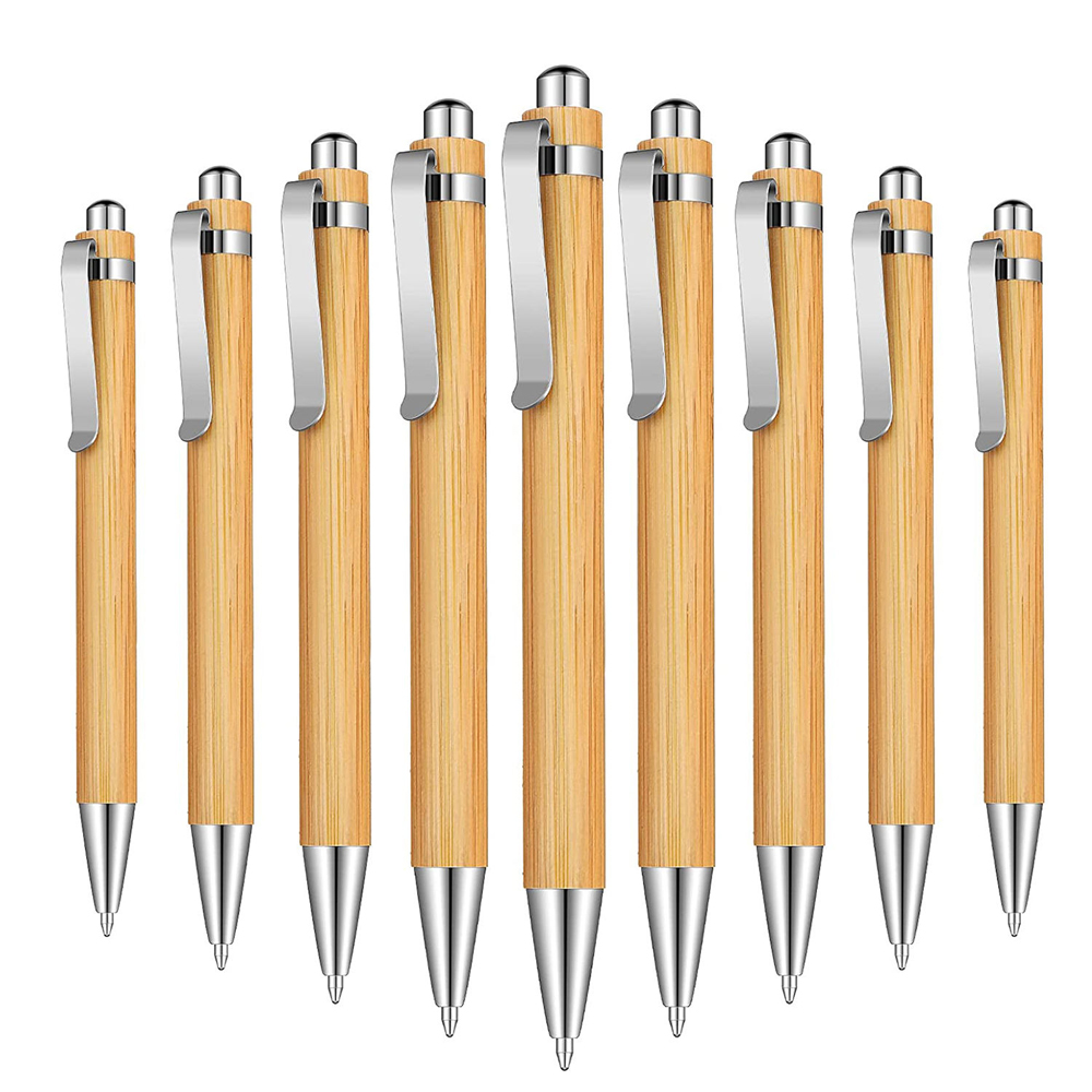Bolígrafo de Bambú en Blanco p - Woodworking Logos reseña y precio