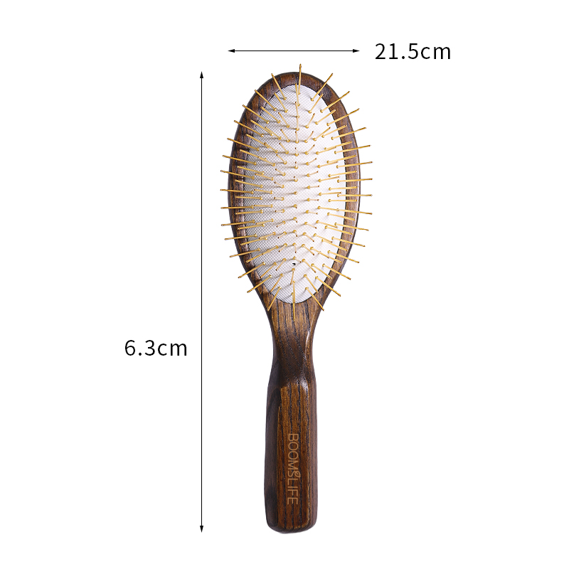 Cepillo de pelo de madera con  - Woodworking Logos reseña y precio