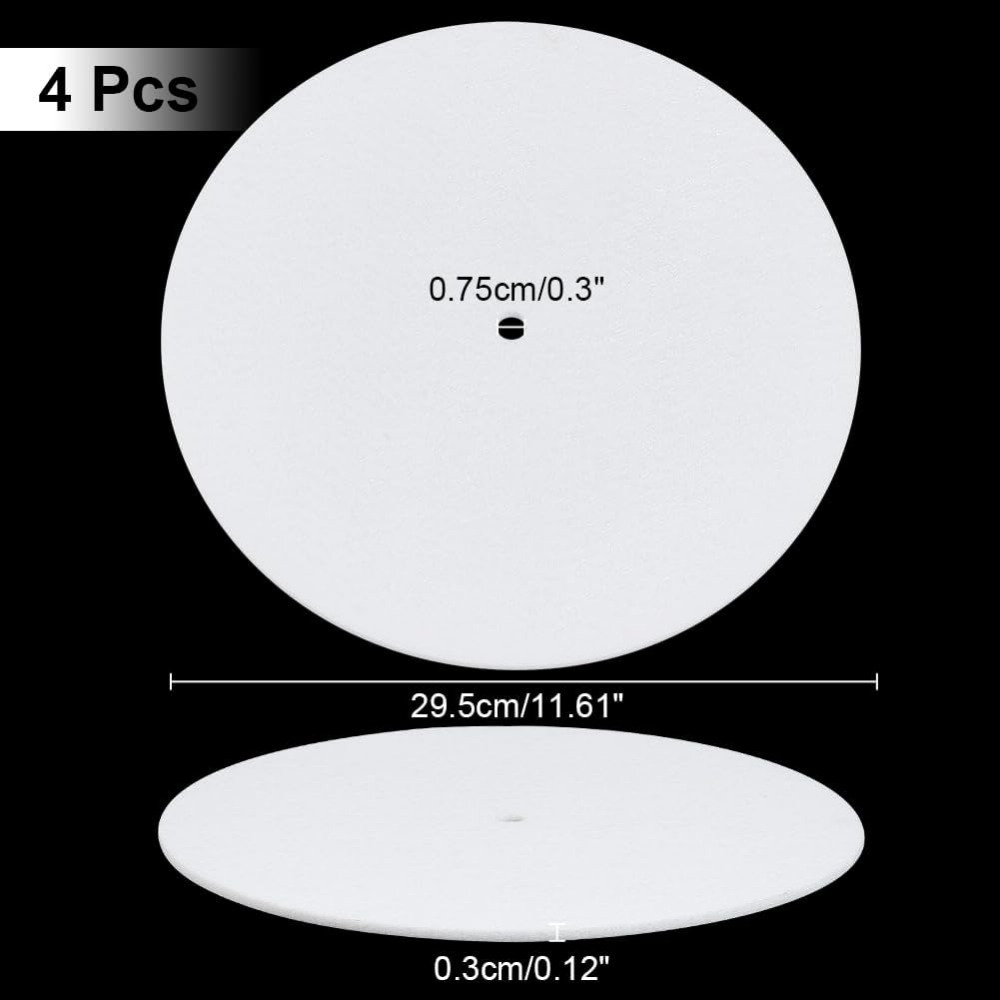 4 Uds. Alfombrilla para plato  - Turning Gouge Set reseña y precio