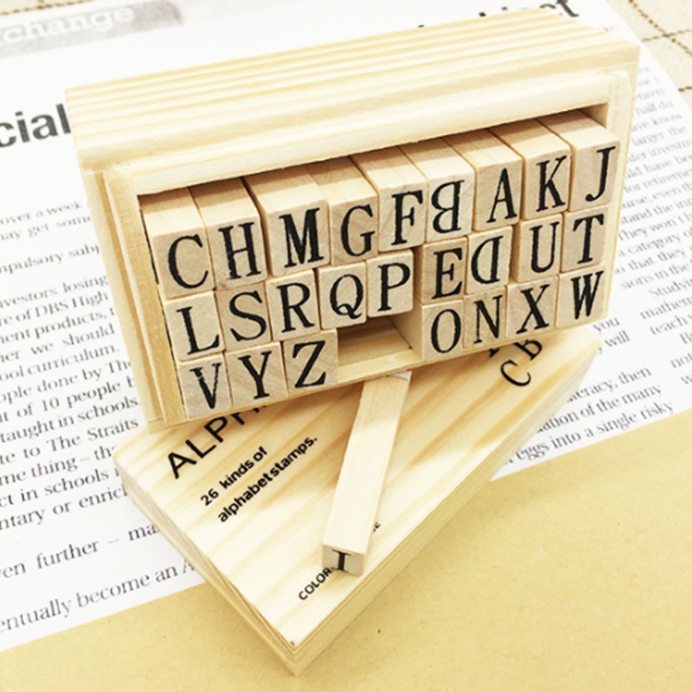 Juego de sellos de números y a - Woodworking Logos reseña y precio