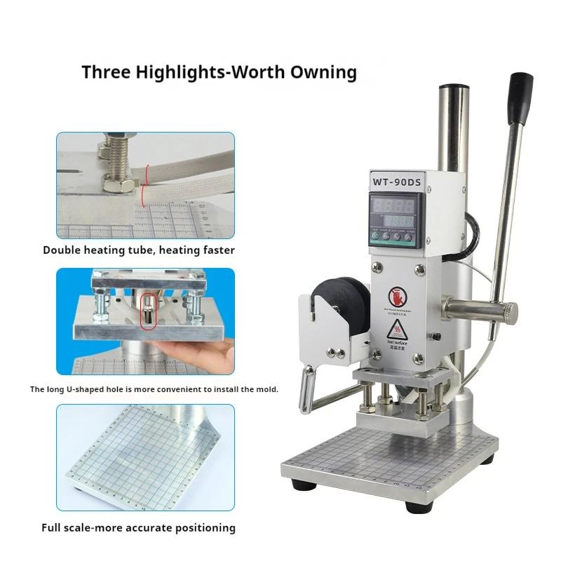 Máquina de estampación en cali - Woodworking Logos reseña y precio