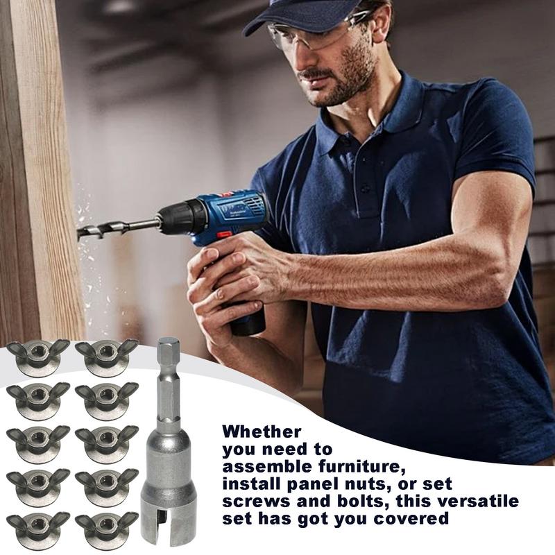 Kit de tuercas de ala, pernos  - Woodworking Kits For Adults reseña y precio