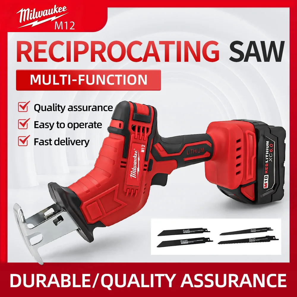 Sierra Recíproca Inalámbrica M - Milwaukee Drill Sawzall reseña y precio